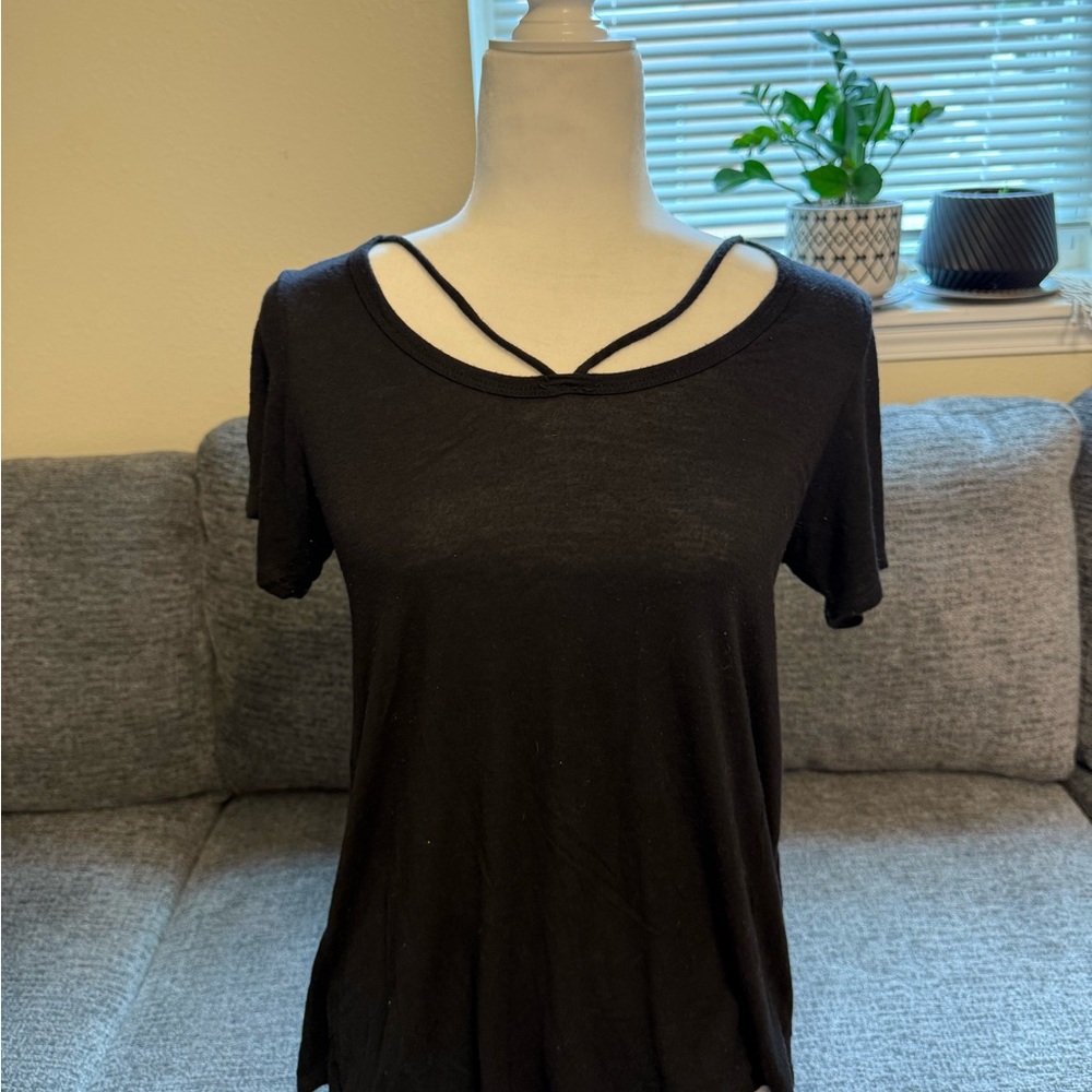 Elegant Black Women's Top